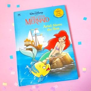 1991 Vintage Disney The Little Mermaid Childrens Book